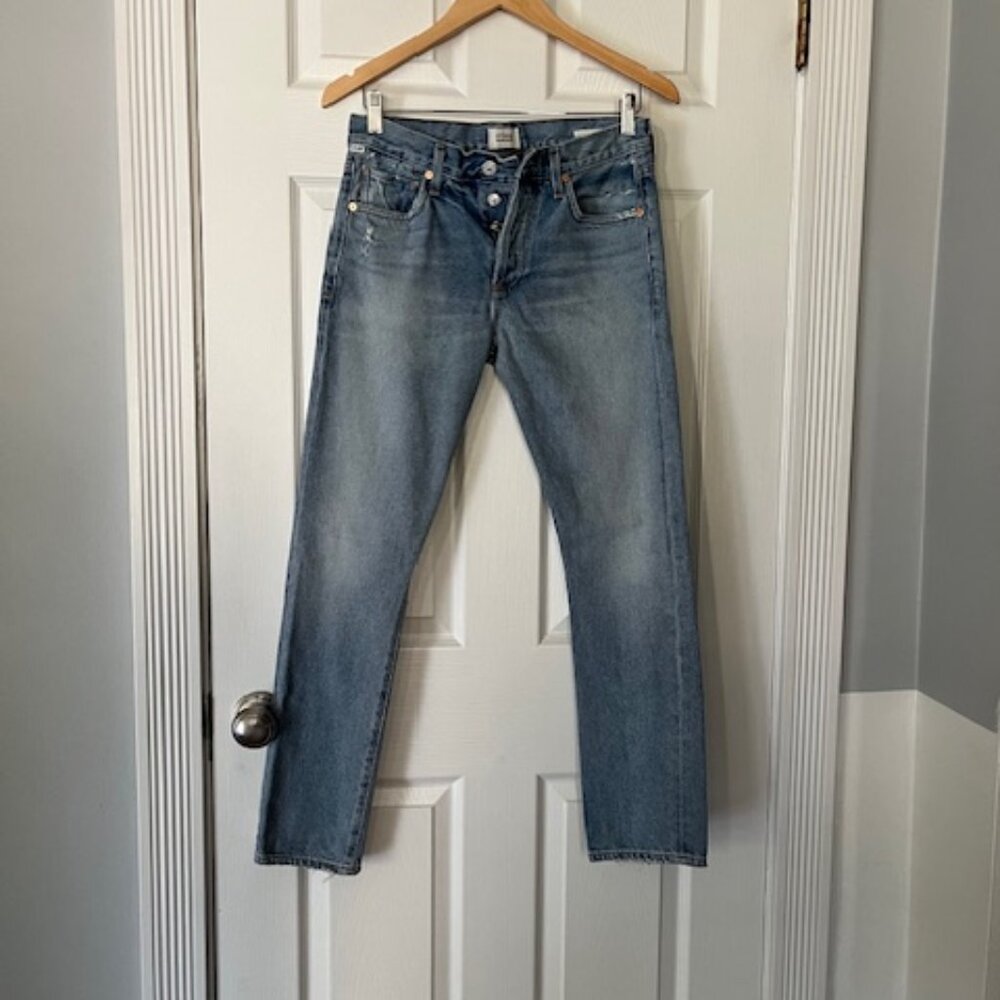 Citizens of Humanity, vintage faded denim, Emerson jeans, size 25.